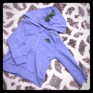 🔹 3/$7 BUNDLE 🔹6-9 month Dino Jacket with Hood